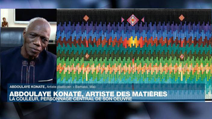 Abdoulaye Konaté, l'artiste de la matière qui